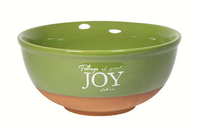 Picture of Terracotta Fruit Bowl Tiding Of Great Joy