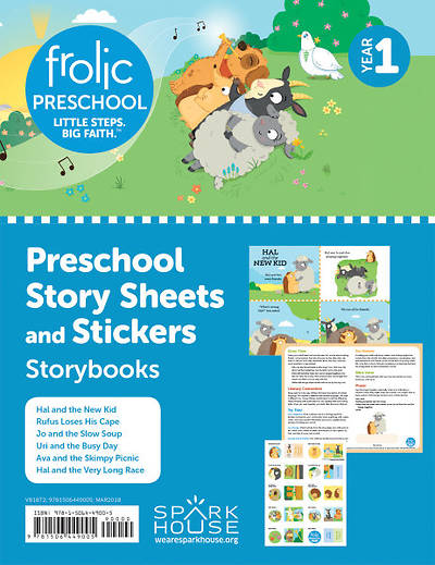 Picture of Frolic Preschool Story Sheets and Stickers