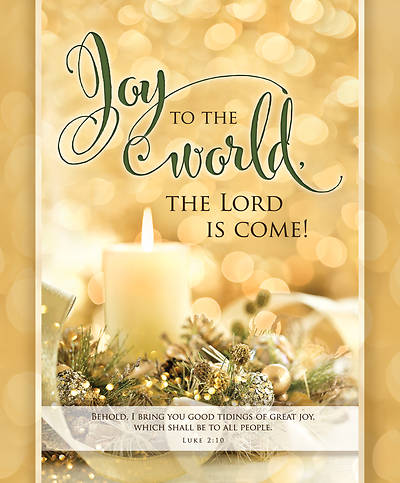 Picture of Joy to the World Christmas Legal Size Bulletin