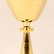 Picture of Koleys K235 24K Gold Plated Chalice 5 1/4"x 3"