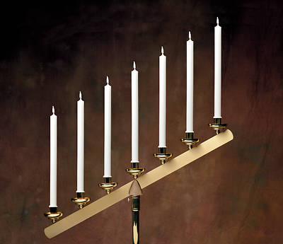Picture of Emkay Stearic Altar Candles - 8-1/2" x 3/4"