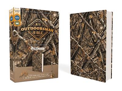 Picture of Niv, Outdoorsman Bible, Lost Camo Edition, Leathersoft, Red Letter Edition, Comfort Print