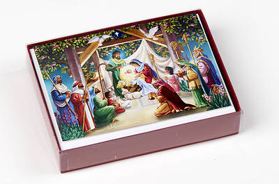Picture of Magi at the Manger Christmas Cards (Box of 15)