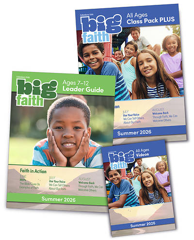 Picture of Cokesbury Kids Big Faith Summer 2026 Leader Kit Ages 7-12 - Digital Kit Download