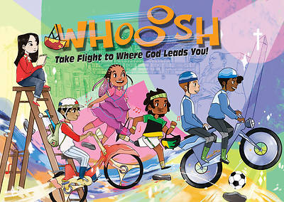 Picture of Vacation Bible School (VBS) 2019 Whooosh Activity Stickers Sheets (Pkg of 12)