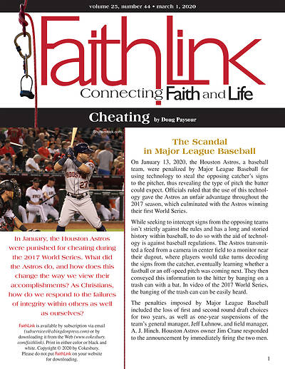 Picture of Faithlink - Cheating (3/1/2020)