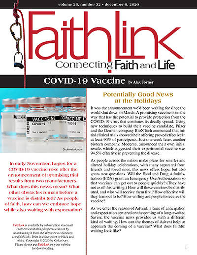 Picture of Faithlink - COVID-19 Vaccine (12/6/2020)