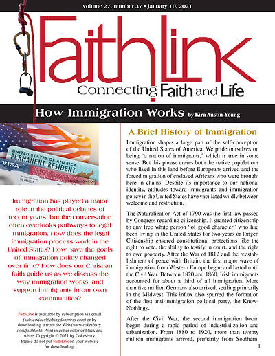 Picture of Faithlink - How Immigration Works (01/10/2021)