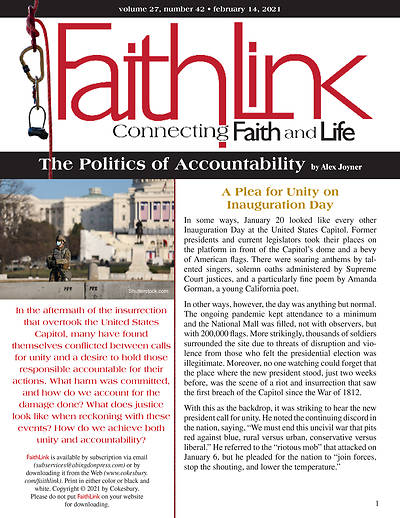 Picture of Faithlink - The Politics of Accountability (02/14/2021)