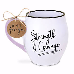 Picture of Ceramic Mug- Strength & Courage Joshua 1:9