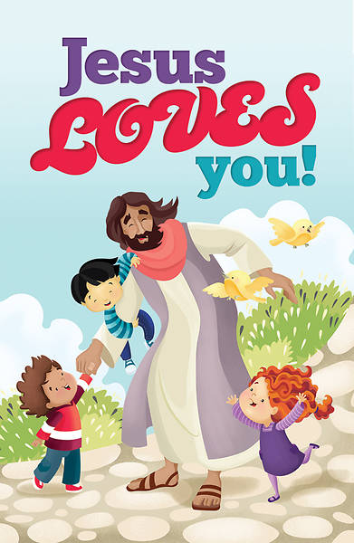 Kids All Occasion Jesus Loves You Postcards