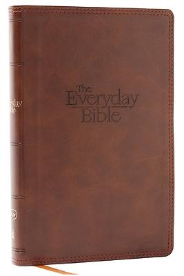 Picture of Nkjv, the Everyday Bible, Leathersoft, Brown, Red Letter, Comfort Print