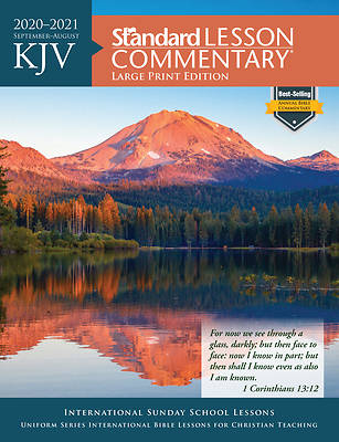 Picture of KJV Standard Lesson Commentary Large Print 2020-2021