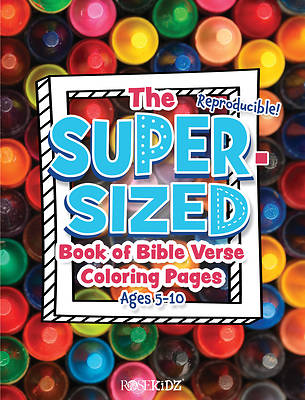 Picture of The Super-Sized Book of Bible Verse Coloring Pages