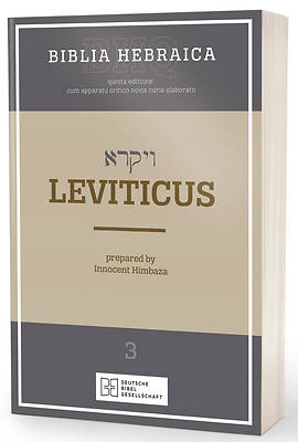 Picture of Biblia Hebraica Quinta Leviticus