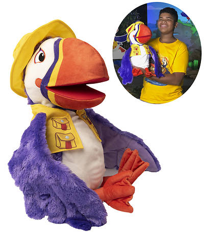 Picture of Vacation Bible School (VBS) 2021 Discovery on Adventure Island Beacon the Puffin Puppet