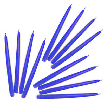 Picture of Emkay Blue All Occasion Taper Candles - 15" x 7/8"