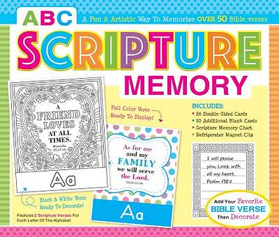 Picture of ABC Scripture Memory Flash Cards Box Set