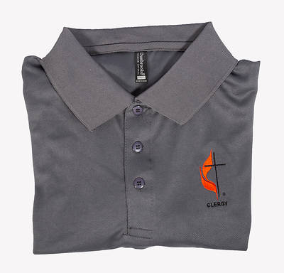 Picture of Polo Shirt - Medium Clergy Cross and Flame