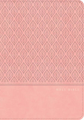 CSB Personal Size Giant Print Bible, Optimal Type, Digital Study Edition, Pink Leathertouch