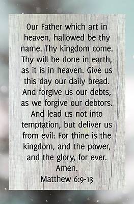 Picture of The Lord's Prayer Bulletin (Pkg 100) General Worship