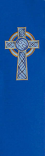 Picture of Celtic Cross 8700 Series Blue Stole