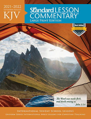 Picture of KJV Standard Lesson Commentary Large Print 2021-2022