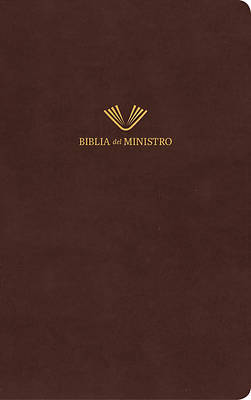 Picture of Rvr 1960 Biblia del Ministro, Marrón Piel Fabricada