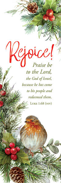 Adults Christmas Rejoice! Bookmarks