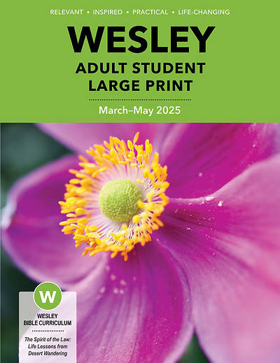 Picture of Wesley Adult Student Large Print Spring 2025