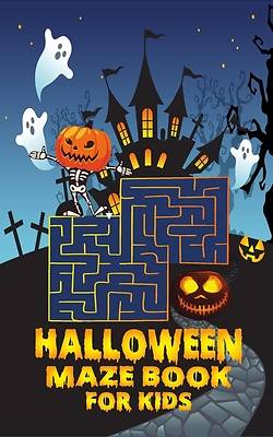 Picture of Halloween maze book for kids