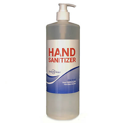 Picture of Americlean Hand Sanitizer Gel - 32 oz. Pump Bottle