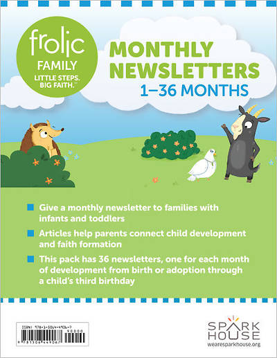 Picture of Frolic Family Monthly Newsletters Birth-Age 3
