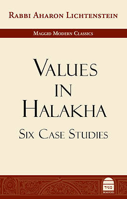 Picture of Values in Halakha