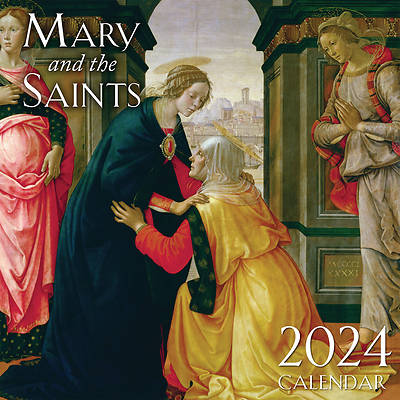 Picture of 2024 Mary and the Saints Wall Calendar