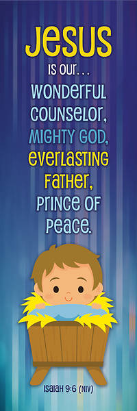 Kids Christmas Jesus Bookmarks