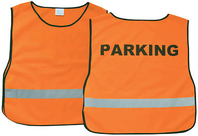 Picture of Parking  Orange Safety Vest