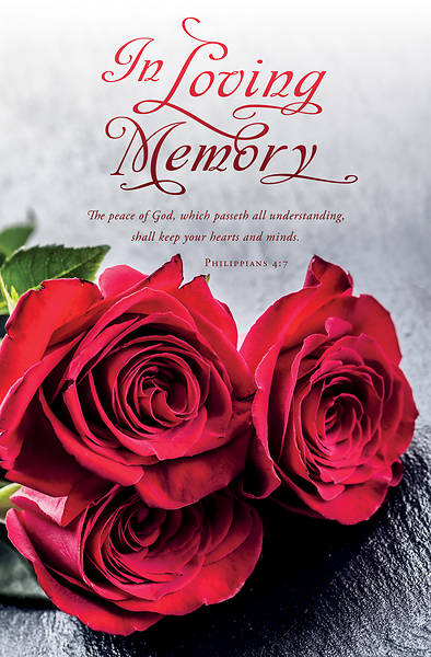 Picture of In Loving Memory Funeral Regular Bulletin