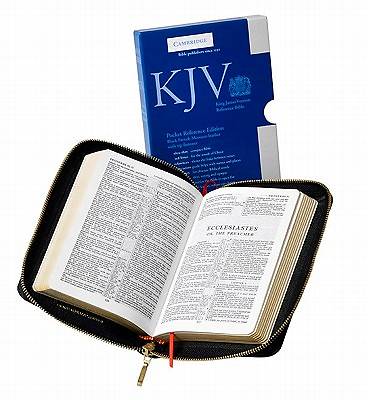 Picture of King James Version Pocket Reference Edition Bible