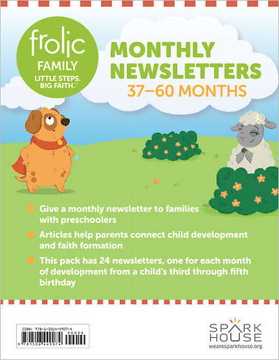 Picture of Frolic Family Monthly Newsletters 37-60 Months