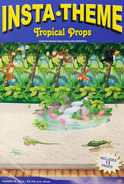 Picture of Vacation Bible School VBS 2021 Rainforest Animal Props - 2 1/4" - 5'5"