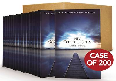 Picture of Niv, Pocket Gospel of John, Reader's Edition, Paperback, Case of 200