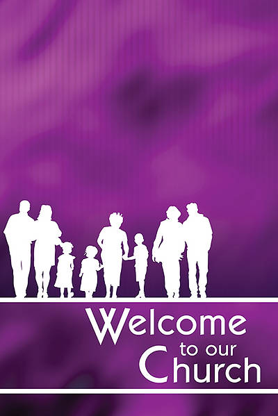 Picture of Welcome to Our Church Welcome Folder - Package of 12
