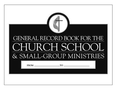 Picture of General Record Book for the Church School & Small-Group Ministries