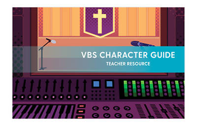 Picture of Vacation Bible School VBS 2021 A New Song The Message in Our Music Character Guide