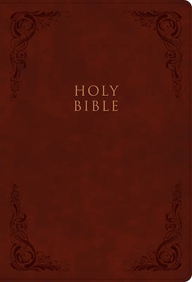 Picture of KJV Super Giant Print Reference Bible, Burgundy Leathertouch