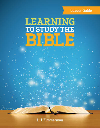 Picture of Learning to Study the Bible Leader Guide - eBook [ePub]