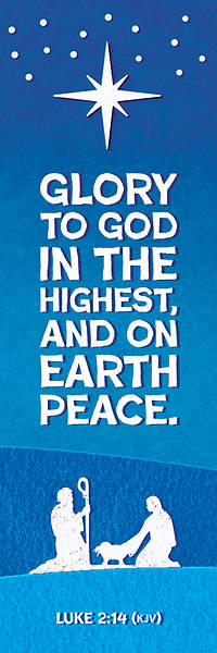 Kids Christmas Glory to God Bookmarks