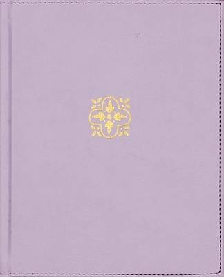 Niv, Journal the Word Bible (Perfect for Note-Taking), Double-Column, Leathersoft Over Board, Purple, Red Letter, Comfort Print