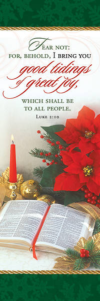 Picture of Good Tidings of Great Joy Christmas Bookmark